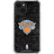 NBA New York Knicks Black Secondary Logo iPhone 13 Clear Case