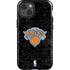 NBA New York Knicks Black Secondary Logo iPhone 13 Impact Case