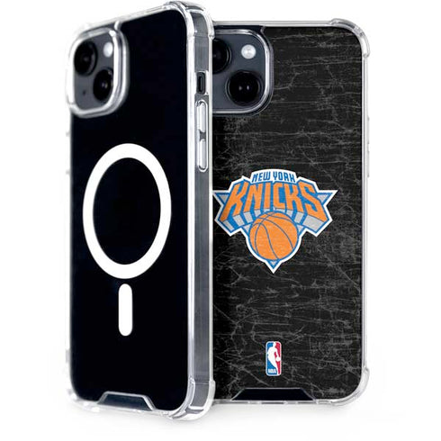 NBA New York Knicks Black Secondary Logo iPhone 13 MagSafe Case