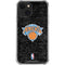 NBA New York Knicks Black Secondary Logo iPhone 13 Mini Clear Case