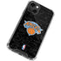 NBA New York Knicks Black Secondary Logo iPhone 13 Mini Clear Case