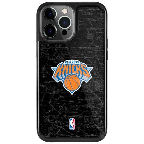 NBA New York Knicks Black Secondary Logo iPhone 13 Pro Cargo Case