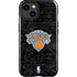 NBA New York Knicks Black Secondary Logo iPhone 15 Plus Impact Case