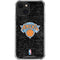 NBA New York Knicks Black Secondary Logo iPhone 15 Plus Clear Case