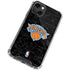 NBA New York Knicks Black Secondary Logo iPhone 14 Plus Clear Case
