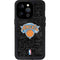NBA New York Knicks Black Secondary Logo iPhone 14 Pro Waterproof Case