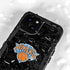 NBA New York Knicks Black Secondary Logo iPhone 15 Plus Waterproof Case