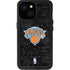 NBA New York Knicks Black Secondary Logo iPhone 15 Waterproof Case