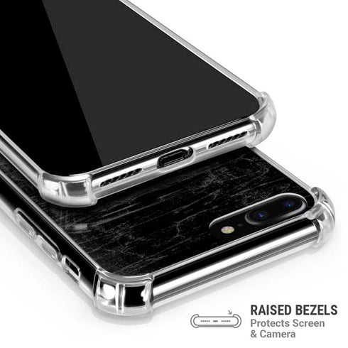 NBA New York Knicks Black Secondary Logo iPhone 7/8 Plus Clear Case