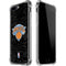 NBA New York Knicks Black Secondary Logo iPhone 7/8 Plus Clear Case