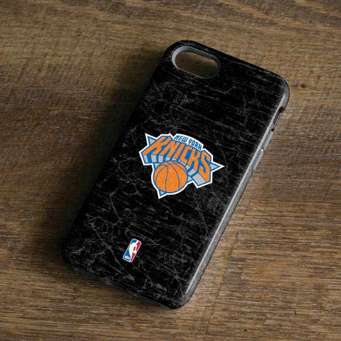 NBA New York Knicks Black Secondary Logo iPhone 7 Pro Case