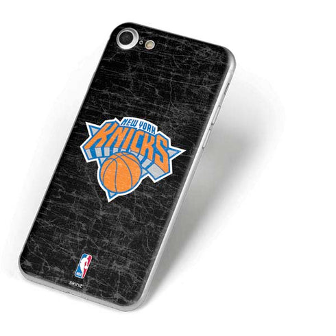 NBA New York Knicks Black Secondary Logo iPhone 7 Skin