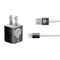 NBA New York Knicks Black Secondary Logo iPhone Charger (5W USB) Skin