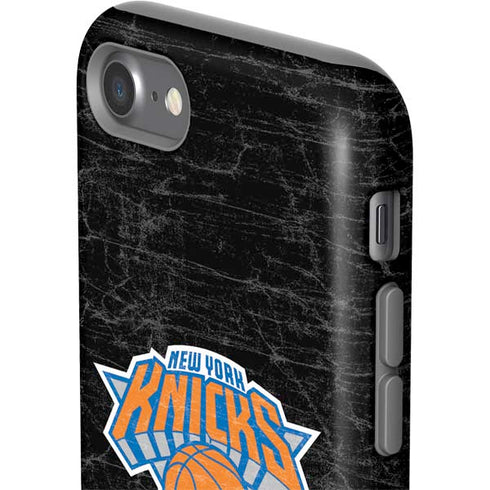 NBA New York Knicks Black Secondary Logo iPhone SE (2nd & 3rd Gen) Pro Case