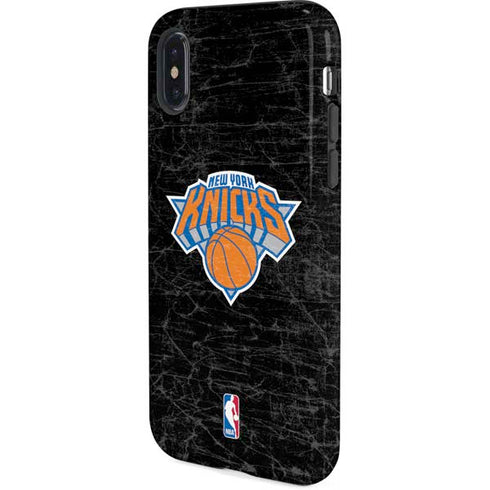 NBA New York Knicks Black Secondary Logo iPhone X Pro Case