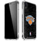 NBA New York Knicks Black Secondary Logo iPhone XR Clear Case
