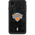 NBA New York Knicks Black Secondary Logo iPhone XR Waterproof Case