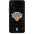 NBA New York Knicks Black Secondary Logo iPhone XS Skin