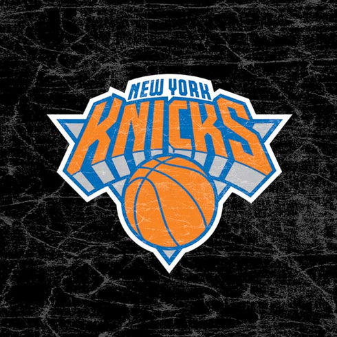 NBA New York Knicks Black Secondary Logo iPhone XS Skin