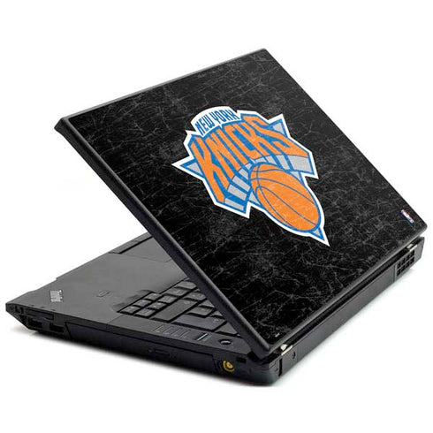 NBA New York Knicks Black Secondary Logo Lenovo T420 Skin