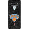 NBA New York Knicks Black Secondary Logo LG Stylo 6 Clear Case