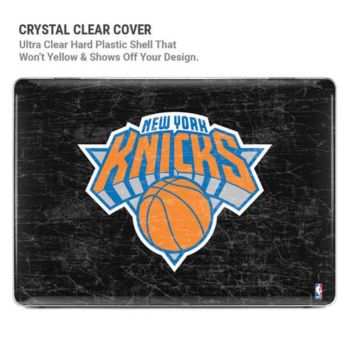 NBA New York Knicks Black Secondary Logo MacBook Air 15in (2023-2025) Case plus Skin