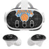NBA New York Knicks Black Secondary Logo Meta Quest 3 Skin