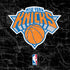 NBA New York Knicks Black Secondary Logo Moto E5 Play Skin