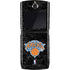 NBA New York Knicks Black Secondary Logo Motorola RAZR Skin