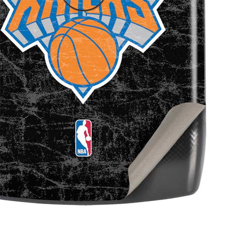 NBA New York Knicks Black Secondary Logo Motorola RAZR Skin