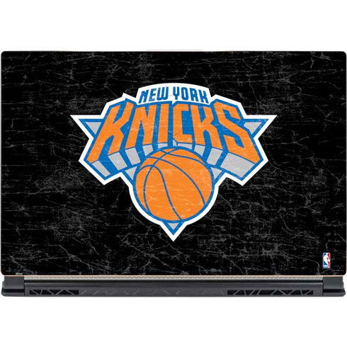 NBA New York Knicks Black Secondary Logo MSI GS65 Stealth Laptop Skin