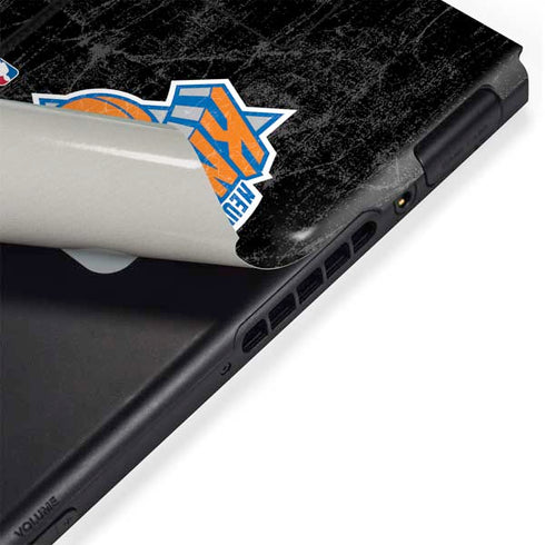 NBA New York Knicks Black Secondary Logo Nintendo Switch Bundle Skin