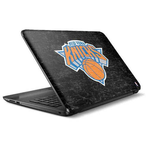 NBA New York Knicks Black Secondary Logo HP Notebook Skin