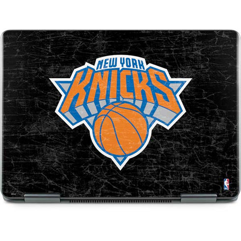 NBA New York Knicks Black Secondary Logo Notebook 9 Pro 13in (2017) Skin