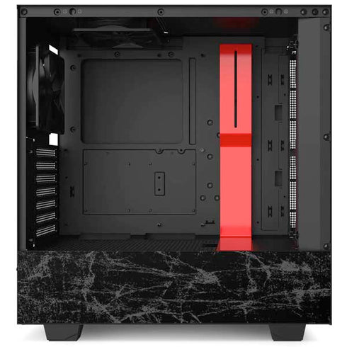 NBA New York Knicks Black Secondary Logo NZXT H510 Compact ATX Mid-Tower Case Skin