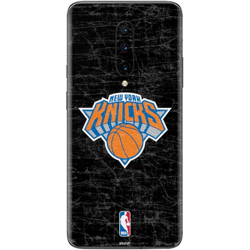 NBA New York Knicks Black Secondary Logo OnePlus 7 Pro Skin