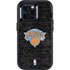 NBA New York Knicks Black Secondary Logo Otterbox Defender iPhone Skin