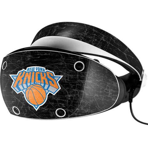 NBA New York Knicks Black Secondary Logo PlayStation VR2 Skin
