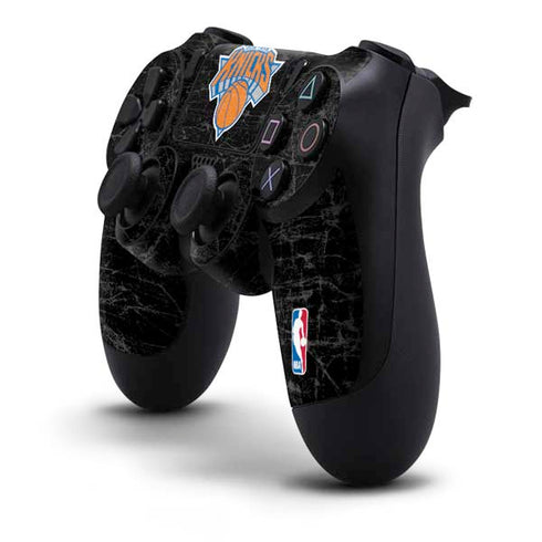 NBA New York Knicks Black Secondary Logo PS4 Controller Skin