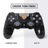 NBA New York Knicks Black Secondary Logo PS4 Controller Skin