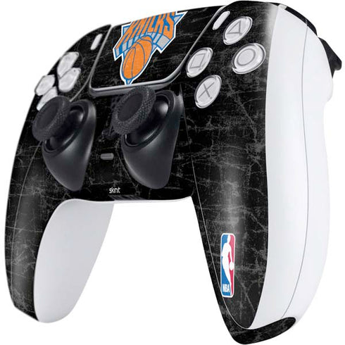 NBA New York Knicks Black Secondary Logo PS5 Controller Skin