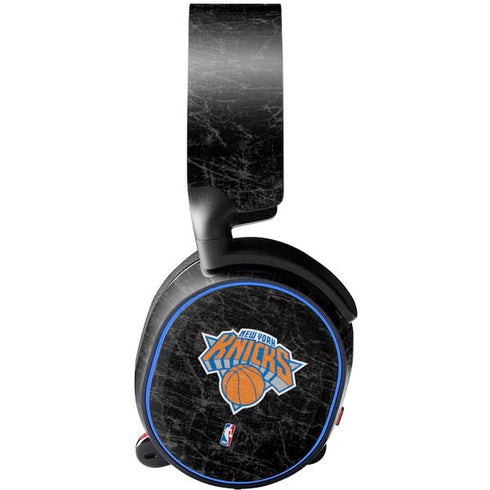 NBA New York Knicks Black Secondary Logo SteelSeries Arctis 5 Skin