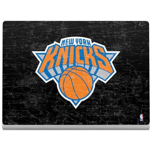 NBA New York Knicks Black Secondary Logo Surface Book 2 15in Skin
