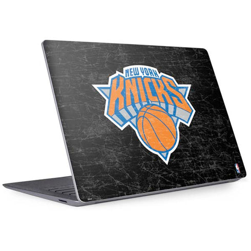 NBA New York Knicks Black Secondary Logo Surface Laptop 3 13.5in Skin