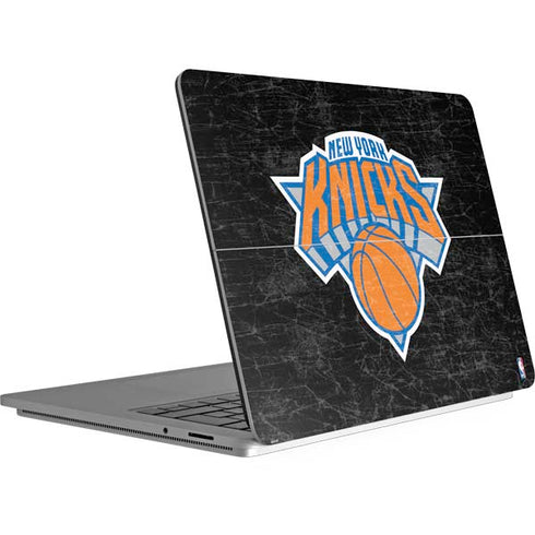 NBA New York Knicks Black Secondary Logo Surface Laptop Studio Skin