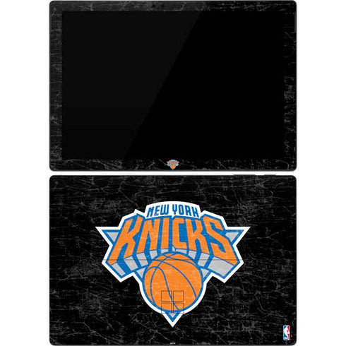NBA New York Knicks Black Secondary Logo Surface Pro 7 Skin