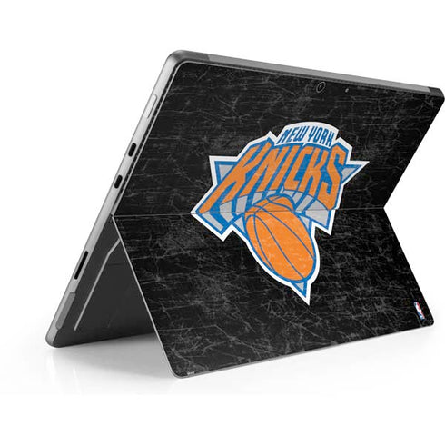 NBA New York Knicks Black Secondary Logo Surface Pro 8 Skin