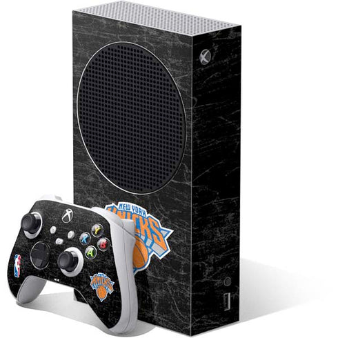 NBA New York Knicks Black Secondary Logo Xbox Series S Skins