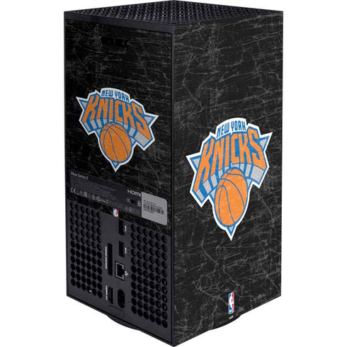 NBA New York Knicks Black Secondary Logo Xbox Series X Bundle Skin