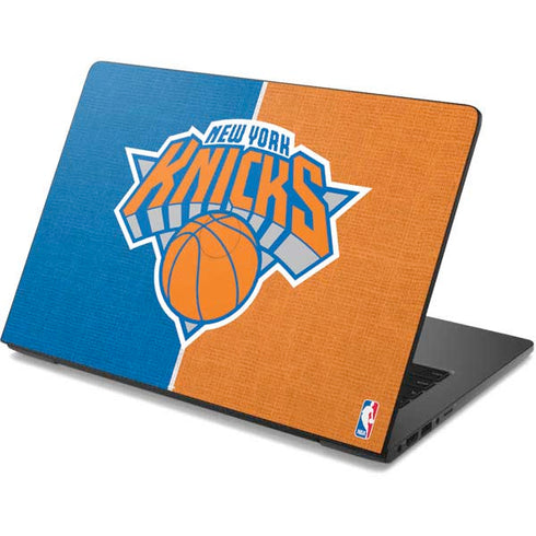 NBA New York Knicks Canvas Dell Chromebook Skin